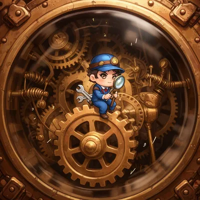 Clockwork Chibi Engineer