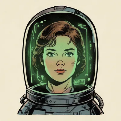 Retro Sci-Fi Capsule Avatar