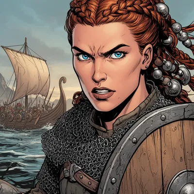 Norse Shield Maiden