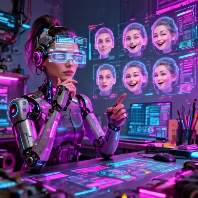 Cyberpunk Empathy AI