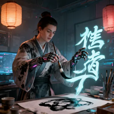 Cyber Calligrapher