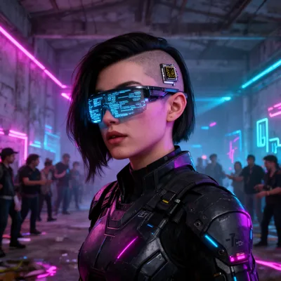 Cyberpunk Rave Assassin