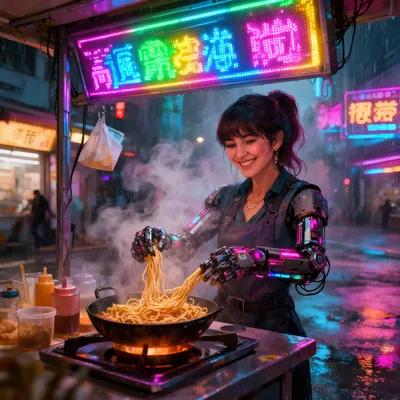 Cybernetic Noodle Chef