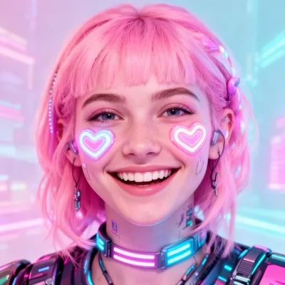 Cyberpunk Pop Portrait Avatar