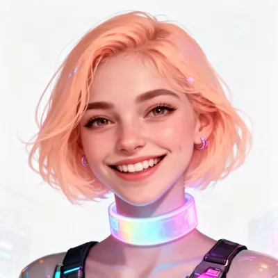 Cyberpunk Pop Portrait