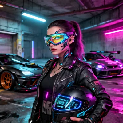 Cyberpunk Racer