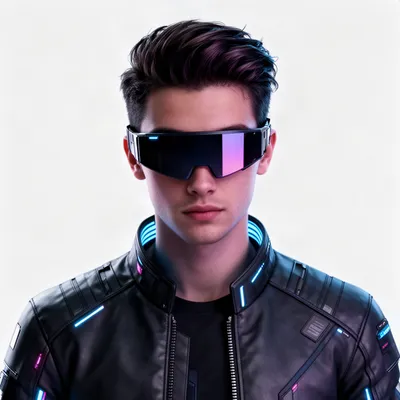 Cyberpunk Visor Avatar