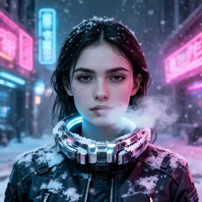 Frost Cyber Portrait
