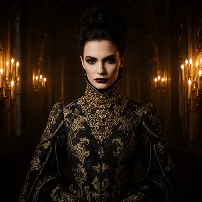 Dark Gothic Baroque Woman
