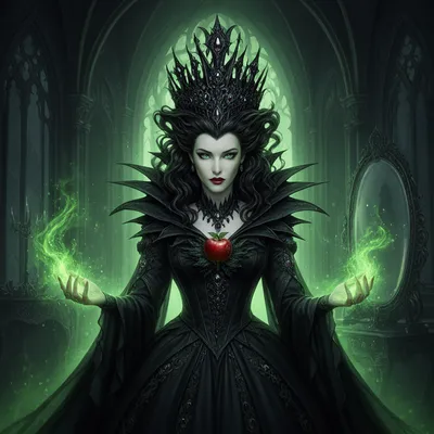 Dark Gothic Fairy Tale Queen