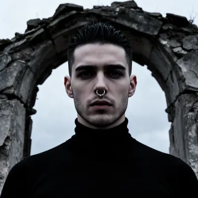 Dark Gothic Goth Man