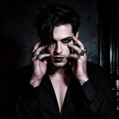Dark Gothic Goth Man