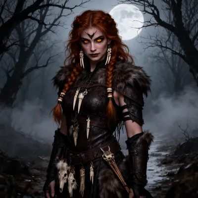 Dark Gothic Huntress