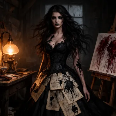 Dark Gothic Muse Avatar