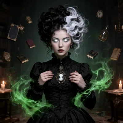 Dark Gothic Victorian Ghost