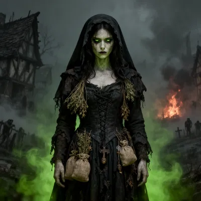 Gothic Plague Maiden