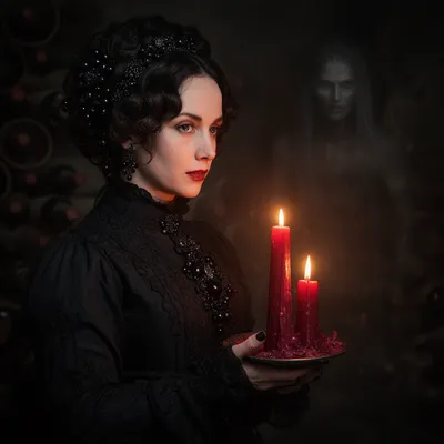 Victorian Gothic Mourner