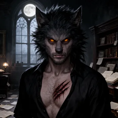 Gothic Werewolf Avatar