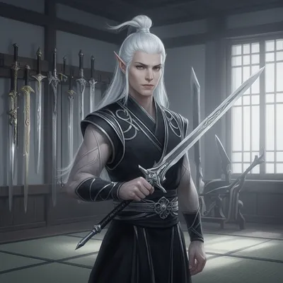 Ancient Elven Weapon-Master
