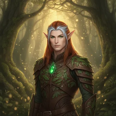 Elven Ranger Fantasy Avatar