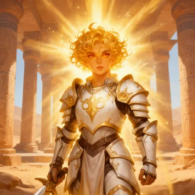 Solar Aasimar Warrior