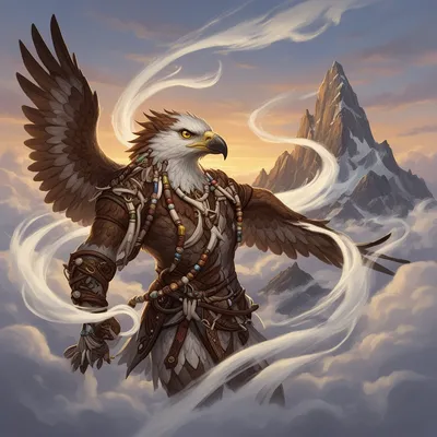 Wind Warrior Aarakocra