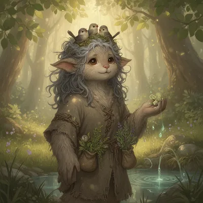 Gentle Firbolg Healer