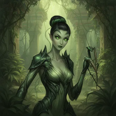 Mantis Warrior Avatar