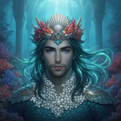 Merfolk Prince Aquarius