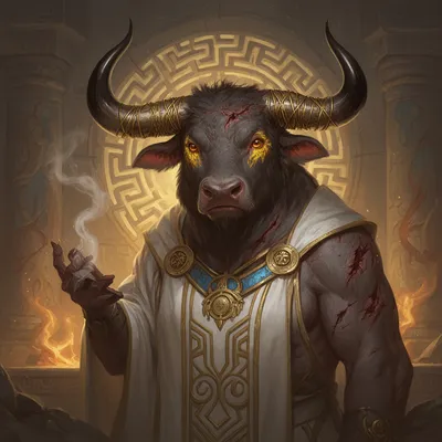 Minotaur Priestess Avatar