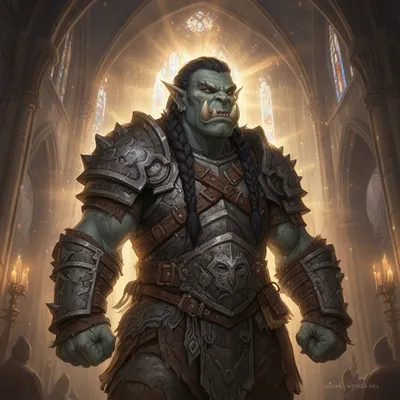 Divine Orc Warrior Avatar
