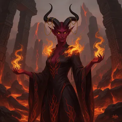 Crimson Sorceress