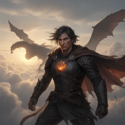 Fierce Dragon Rider