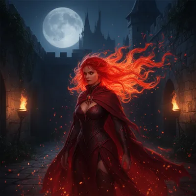 Phoenix Ember Lady