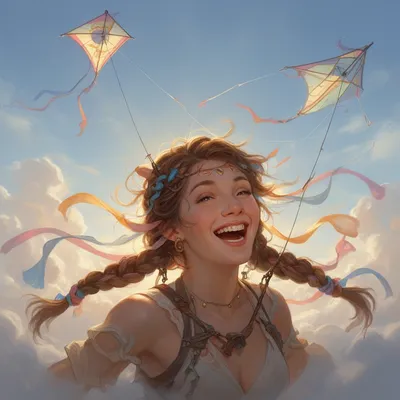 Sky-Realm Kite Rider