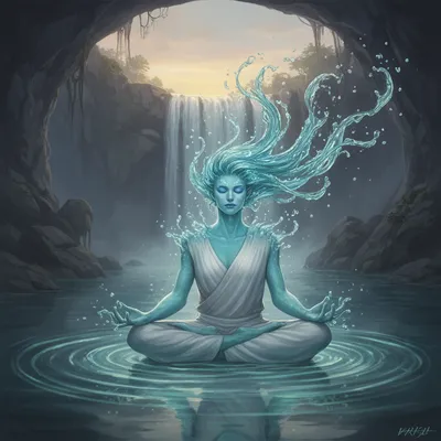 Water Genasi Meditation Master