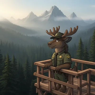 Forest Ranger Moose