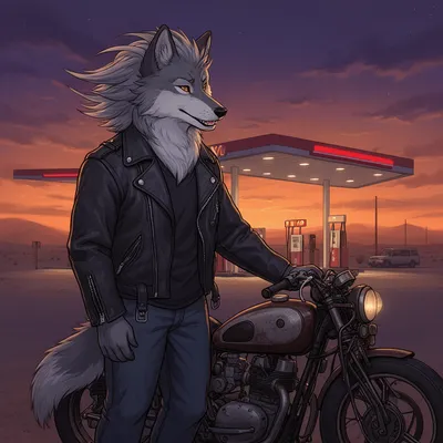 Desert Wolf Rider