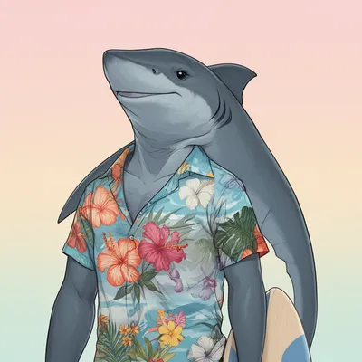Shark Anthro Avatar