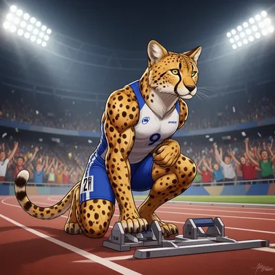 Cheetah Sprinter Avatar