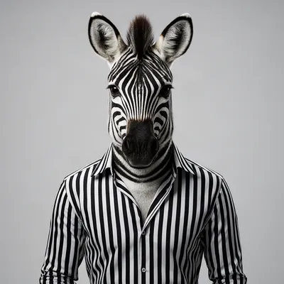 Confident Zebra Furry