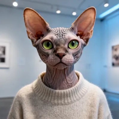 Elegant Sphynx Cat Avatar