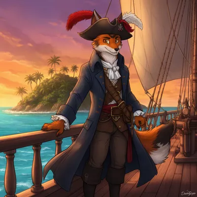 Fox Pirate Captain