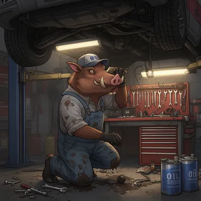 Greased Warthog Mechanic