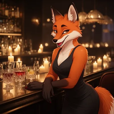 Flirty Vixen Furry Avatar