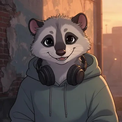 Laid-back Opossum Furry