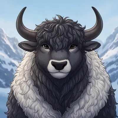 Mountain Yak Furry Avatar