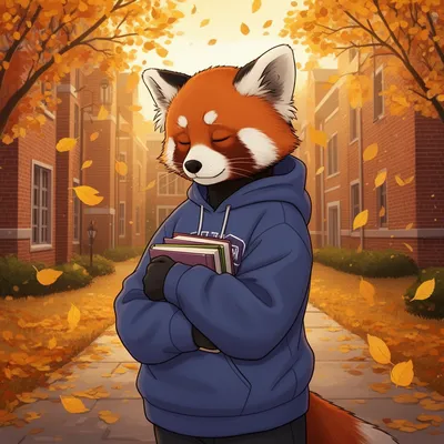 Campus Shy Red Panda