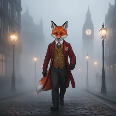 Victorian Fox Gentleman
