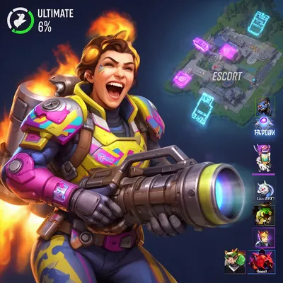 Rocket Hero Gamer Avatar